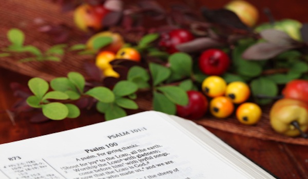 Scripture on Thankfulness Thankfulness - Scripture Thanksgiving