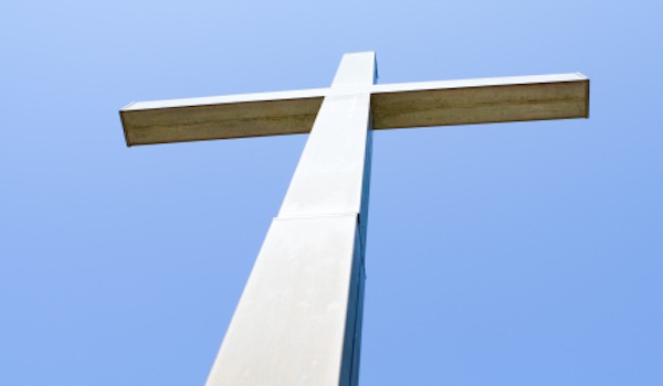 Does the Cross get bigger each day? Looking up at Cross