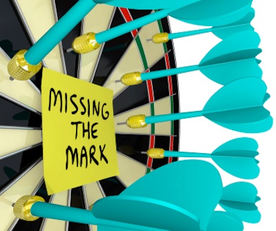I'm a Good Person; Won't God Accept Me? Dart Board missing the mark