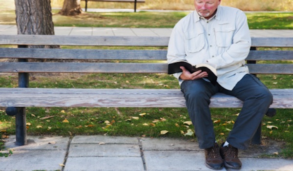 Scripture on Decisions Decisions - Man thinking